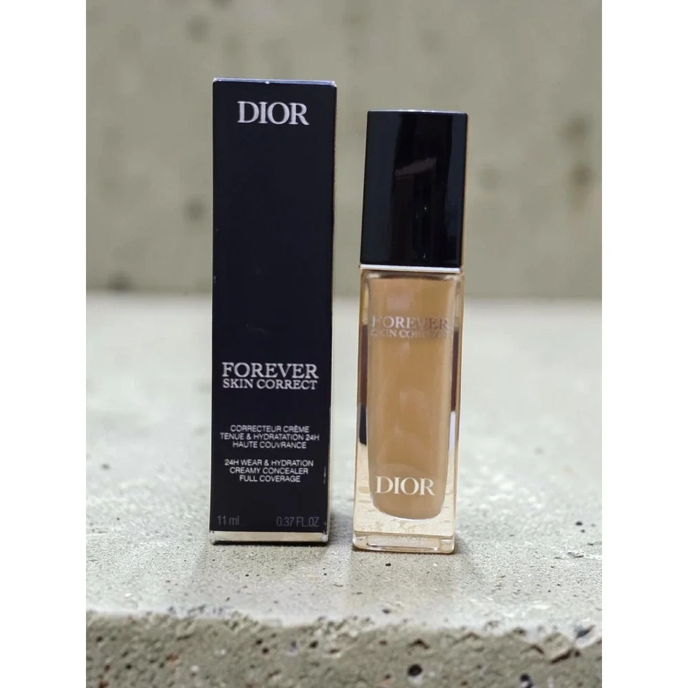 DIOR FOREVER SKIN CORRECT FULL COVERAGE CONCEALER # 4WO WARM OLIVE O.37 OZ
